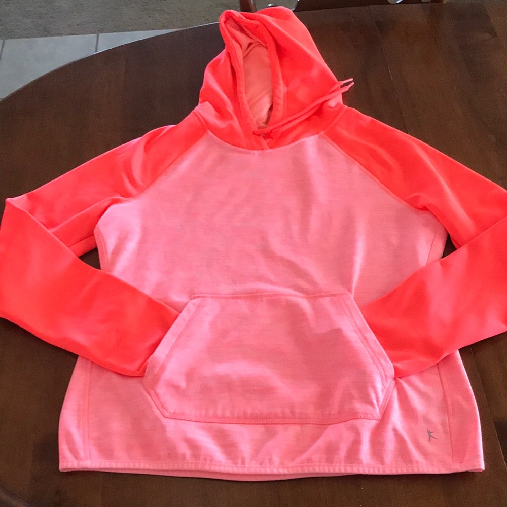 NWOT Womens 8-10 Danskin hoodie lite sweatshirt weight excellent condition!!!